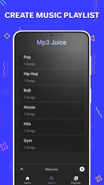 Mp3 Juice : Free Mp3 Music App — Музыка и аудио, скриншот интерфейса 3