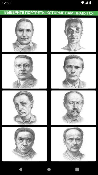 Тест Сонди — Инструменты, скриншот интерфейса 3