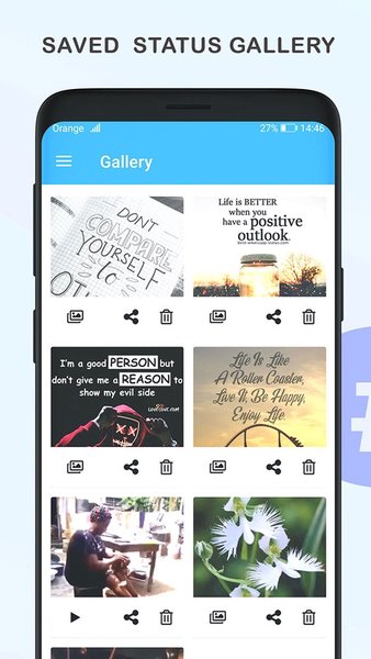 WhatsApp Status Saver & Cleaner - Сохранить статус — Инструменты, скриншот интерфейса 5