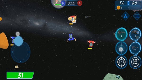 StarLake - Space Wars — Аркады, скриншот интерфейса 2