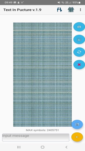Text In Picture — Инструменты, скриншот интерфейса 4