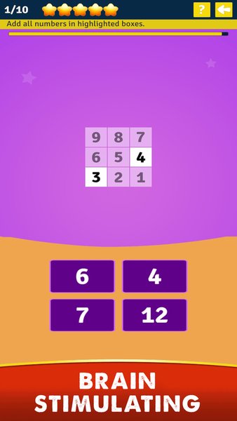 Cool Math Game ➕➖✖️➗ — Обучающие, скриншот интерфейса 6