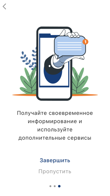 ВЭС ЛК — Социальные, скриншот интерфейса 3