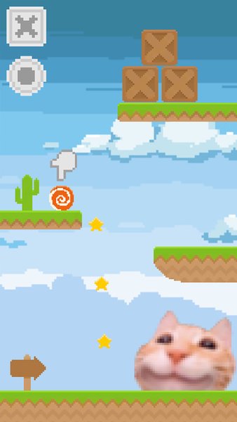 Смешные китики 2D — Головоломки, скриншот интерфейса 2