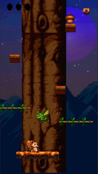 Squirrel Jumping — Казуальные, скриншот интерфейса 3