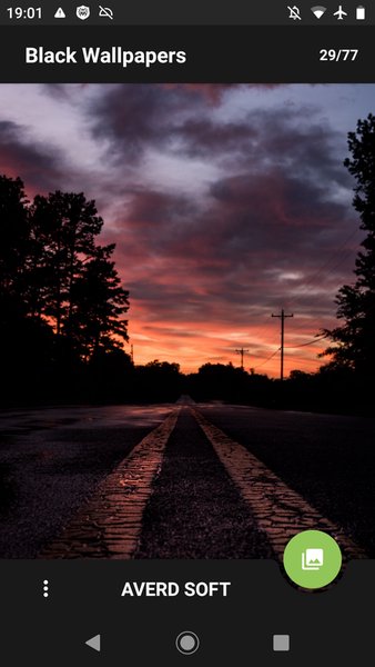 Black Wallpapers — Персонализация, скриншот интерфейса 5