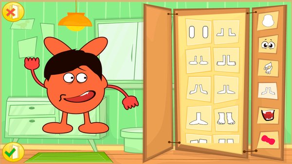 Funny Monsters Maker — Детские, скриншот интерфейса 5