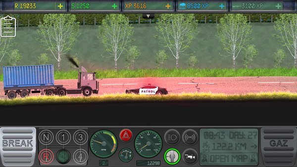 Carrier Joe 3 History — Симуляторы, скриншот интерфейса 4