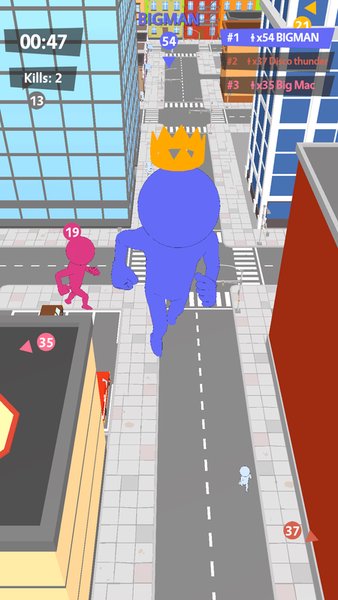 Giant City Run: Monster Arena — Казуальные, скриншот интерфейса 8