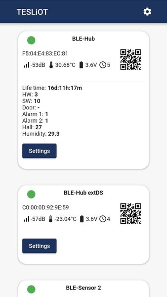 TESLiOT-Mobile — Связь, скриншот интерфейса 6