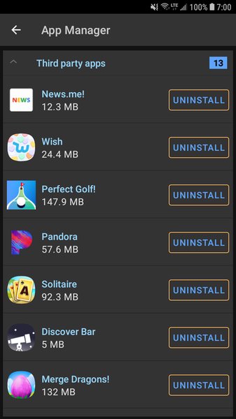 Ultimate Cleaner — Инструменты, скриншот интерфейса 4