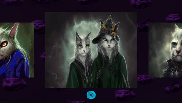 Пазл: Коты волшебники — Головоломки, скриншот интерфейса 5