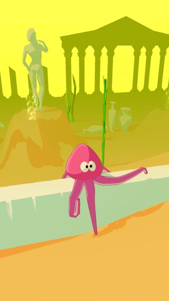 Octopus Adventure — Аркады, скриншот интерфейса 6