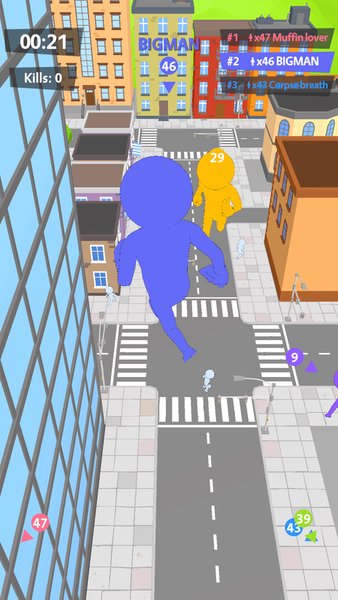 Giant City Run: Monster Arena — Казуальные, скриншот интерфейса 7