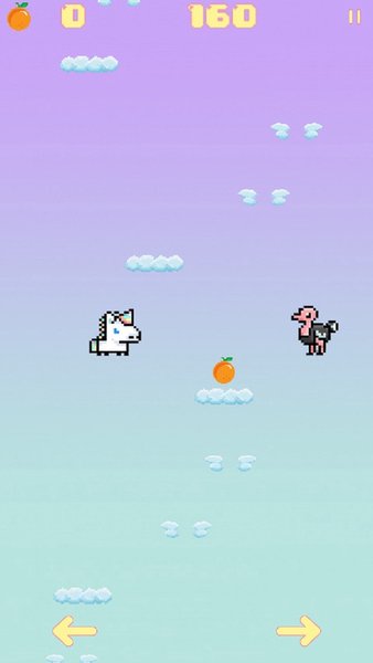 Pixel Jump: Забавные Животные — Аркады, скриншот интерфейса 2