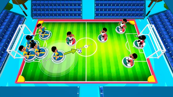 Soccer Duel — Спортивные игры, скриншот интерфейса 2