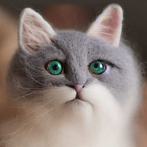Пазл: Шерстяные коты игрушки