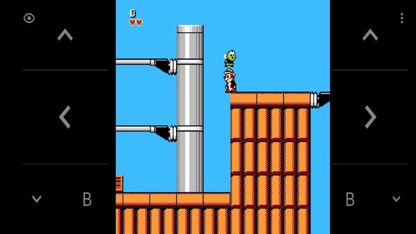 Dendy — Аркады, скриншот интерфейса 2
