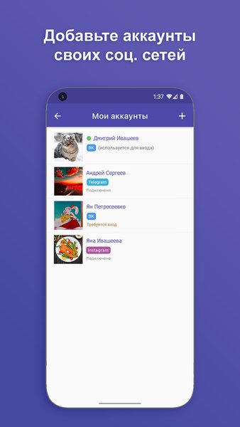 SP: Рассылка сообщений в социальные сети | Автопостинг — Социальные, скриншот интерфейса 4