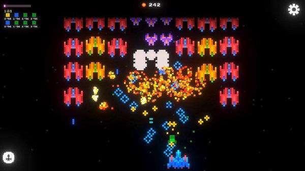 Galactroid — Симуляторы, скриншот интерфейса 7