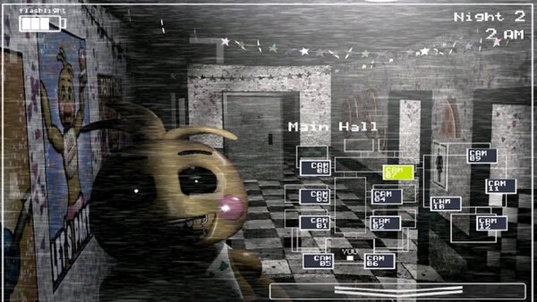 Five Nights at Freddy's 2  — Инди, скриншот интерфейса 3