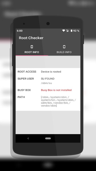 Проверить root права для Android — Развлечения, скриншот интерфейса 1