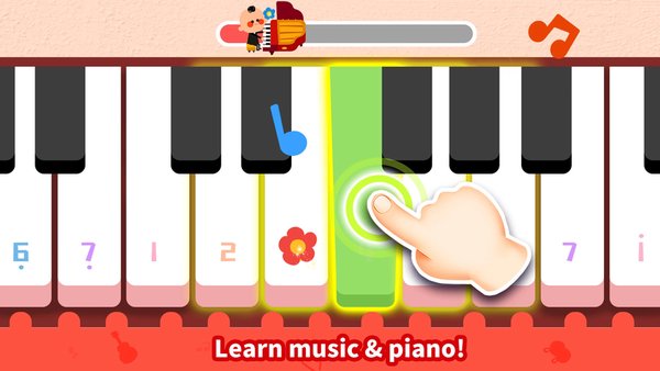 Игры для фортепиано - Музыкальные песни — Музыка, скриншот интерфейса 5