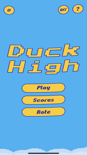 Duck High — Экшены, скриншот интерфейса 1