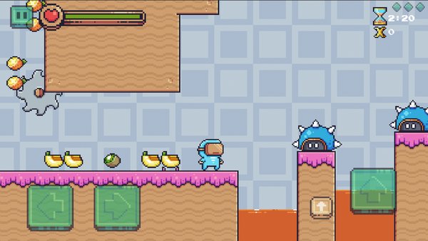 Pixel Adventure -  2Д Платформер — Приключения, скриншот интерфейса 6