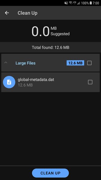 Ultimate Cleaner — Инструменты, скриншот интерфейса 2