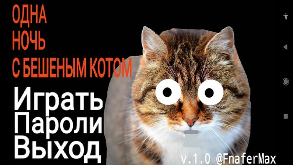 ОДНА НОЧЬ С БЕШЕНЫМ КОТОМ — Российские, скриншот интерфейса 1