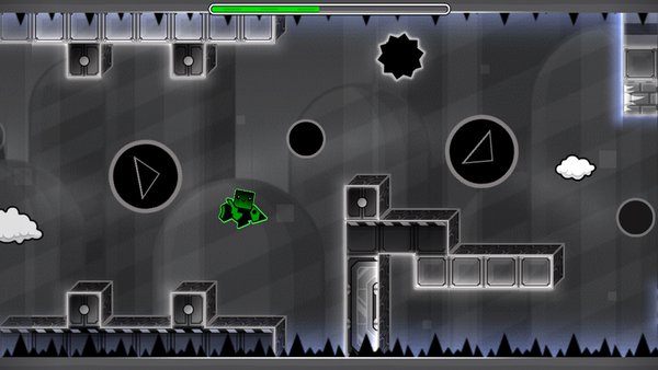 Pixel Dash — Музыка, скриншот интерфейса 3