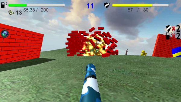 Tank Attack — Военные, скриншот интерфейса 3