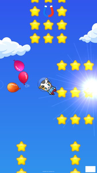 Rocket Cat: Jetpack Jumper — Казуальные, скриншот интерфейса 5
