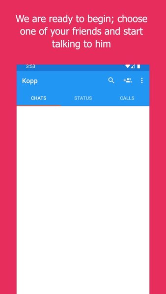 Kopp - Мессенджер и звонки — Социальные, скриншот интерфейса 3