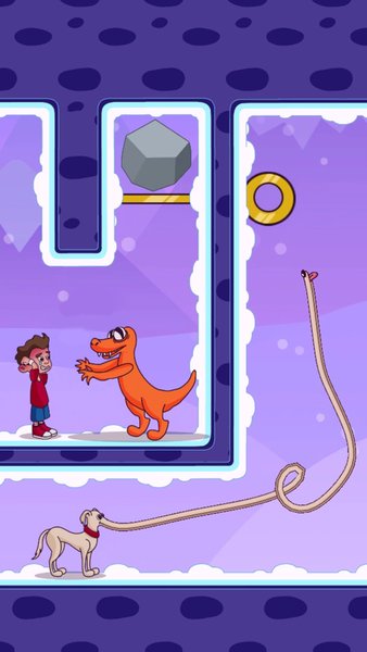 Long Dog: Длинный Нос и Длинная Собака! Игра! — Головоломки, скриншот интерфейса 4