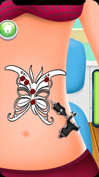 Tattoo Master : Игры Тату — Симуляторы, скриншот интерфейса 4