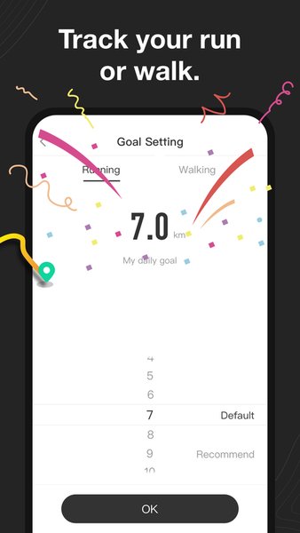 KeepRunning — Здоровье и фитнес, скриншот интерфейса 4