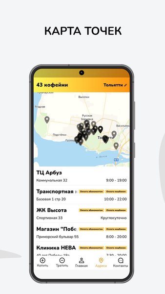 Добрый Кофе — Еда и напитки, скриншот интерфейса 4