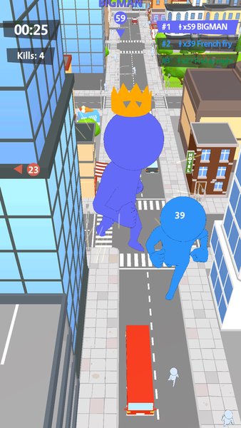 Giant City Run: Monster Arena — Казуальные, скриншот интерфейса 6
