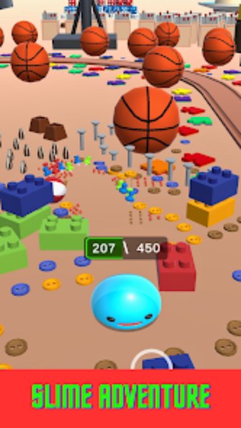 Super Slime Eating Game — Казуальные, скриншот интерфейса 1