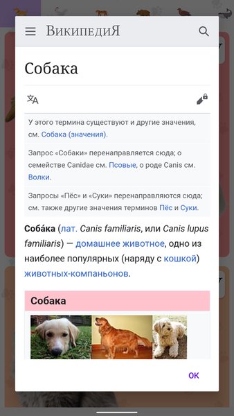 Звуки Животных — Викторины, скриншот интерфейса 2