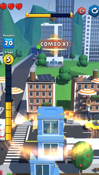 Tower City Bloxx — Головоломки, скриншот интерфейса 3