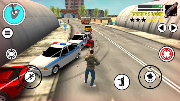 Gang Town Russia — Симуляторы, скриншот интерфейса 2