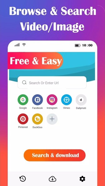 All Vsocial Downloader — Социальные, скриншот интерфейса 4