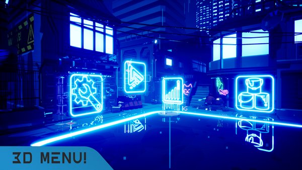 Neon Chaser — Аркады, скриншот интерфейса 5