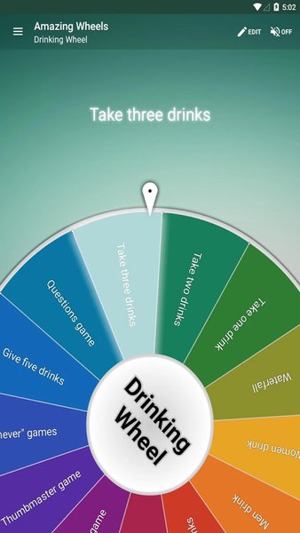 Amazing Wheels - Choice picker — Стиль жизни, скриншот интерфейса 4