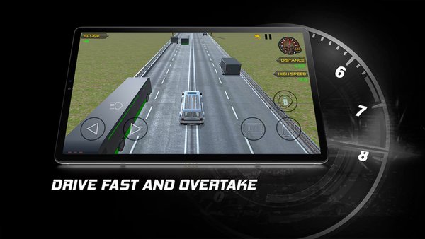 Highway Racer - Час пик — Гонки, скриншот интерфейса 5