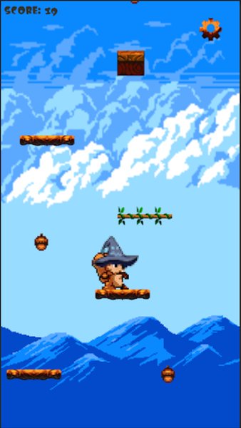 Squirrel Jumping — Казуальные, скриншот интерфейса 4