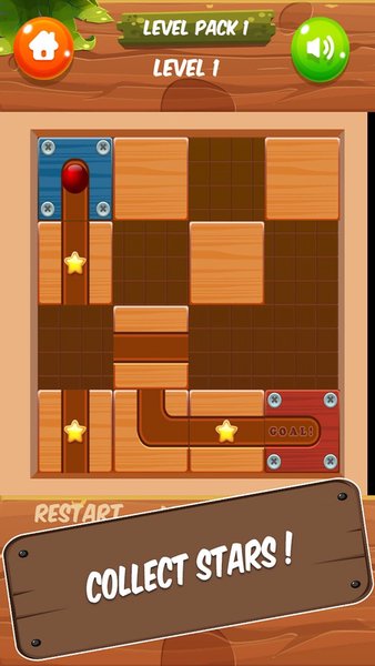 Unblock Ball Puzzle ✔️ — Головоломки, скриншот интерфейса 4
